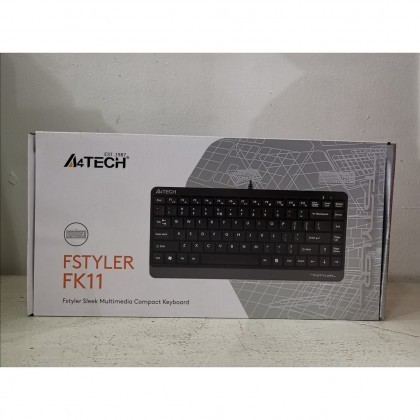 A4tech FK11 USB Mini Keyboard With Bangla Black